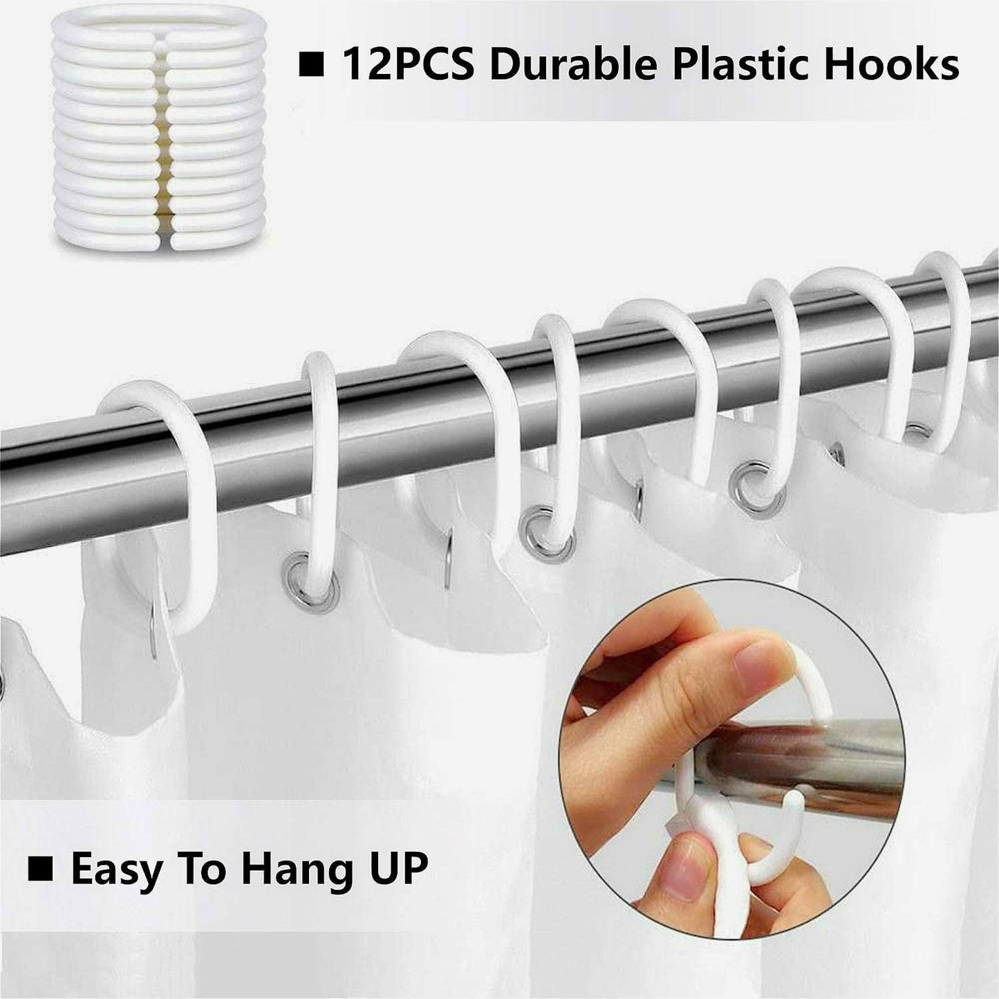 4Pcs Red Rose Shower Curtain Sets, Romantic Water Red Rose Bathroom Sets with Shower Curtain and Rugs Toilet Lid Cover Bath Mat, Waterproof Fabric Rose Gift Halloween Shower Curtains with Hooks