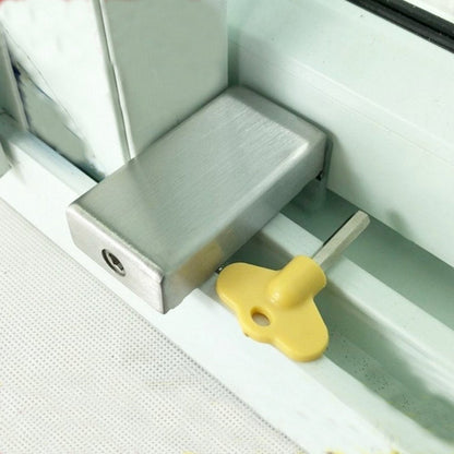 2 Pieces Sliding Door & Window Locks Aluminium Alloy Plastic Steel Window Border Door Lock Children Safety Protective Lock