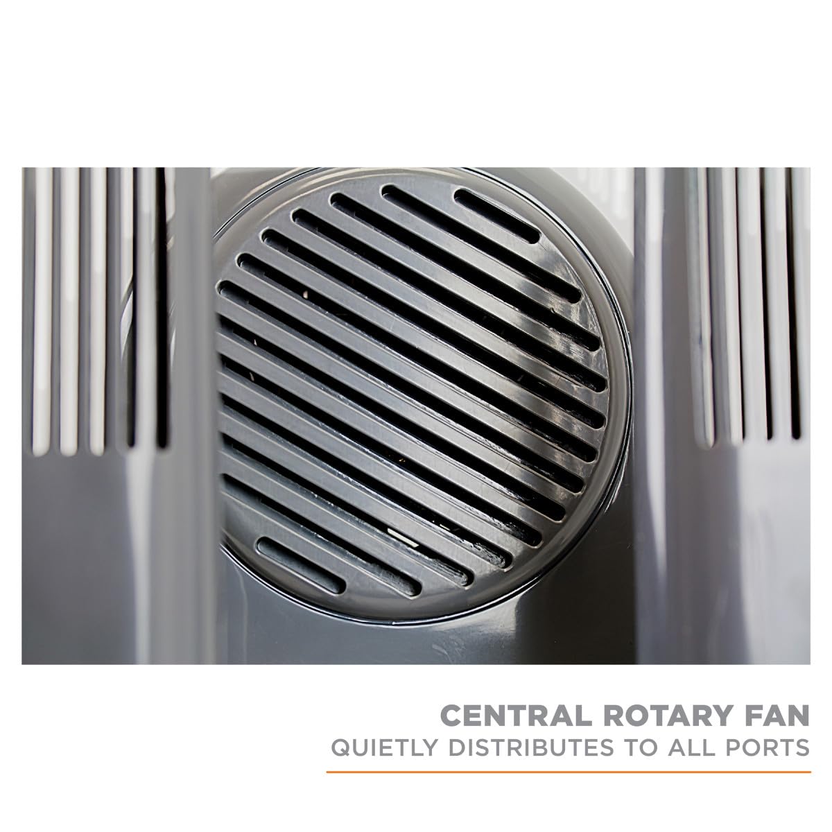 DryGuy Force Dry DX - Shoe, Boot, Garment & Gear Dryer - Convection Heating with Quiet Forced-Air Central Blower - 4 Drying Ports w/2 Extensions - Dries in 1-3 Hours - Heat/No Heat Switch & 3-Hr Timer