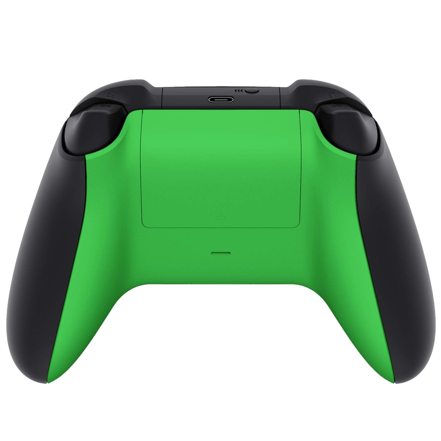 eXtremeRate Custom Back Cover Shell for Xbox Series X & S Controller, Green Replacement Battery Cover & Bottom Shell