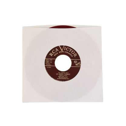 (50) Square Deal Recordings & Supplies 7 Inch Record Paper Inner Sleeves - White Archival Acid Free - #07IW - 50 Sleeves