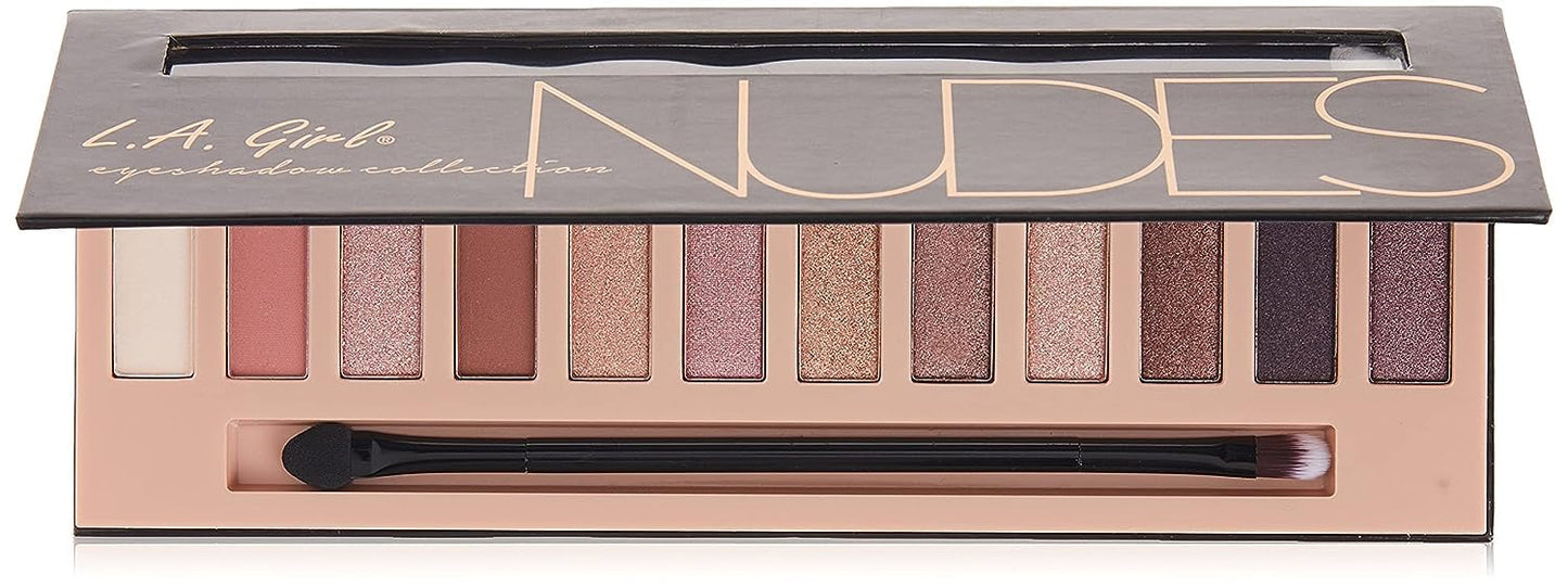 L.A. Girl Beauty Brick Eyeshadow Collection, Nudes GES331A