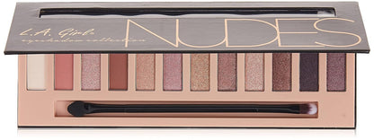 L.A. Girl Beauty Brick Eyeshadow Collection, Nudes GES331A
