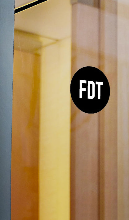 4 FDT Stickers 2.5" F.uck Donald Trump Sticker Round Anti Trump