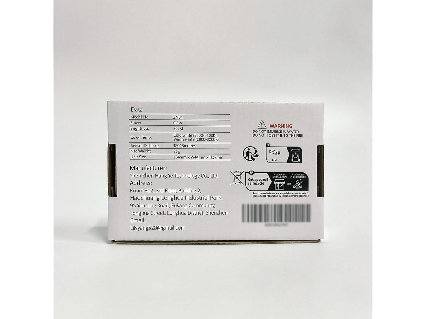 LED Night Light with Motion Sensor, AmmToo Motion Light with Battery, Indoor Night Light, Cabinet Lighting, Auto On/Off Light Sensor Light for Hallway, Stairs, Bathroom, Bedroom (Pack of 2)