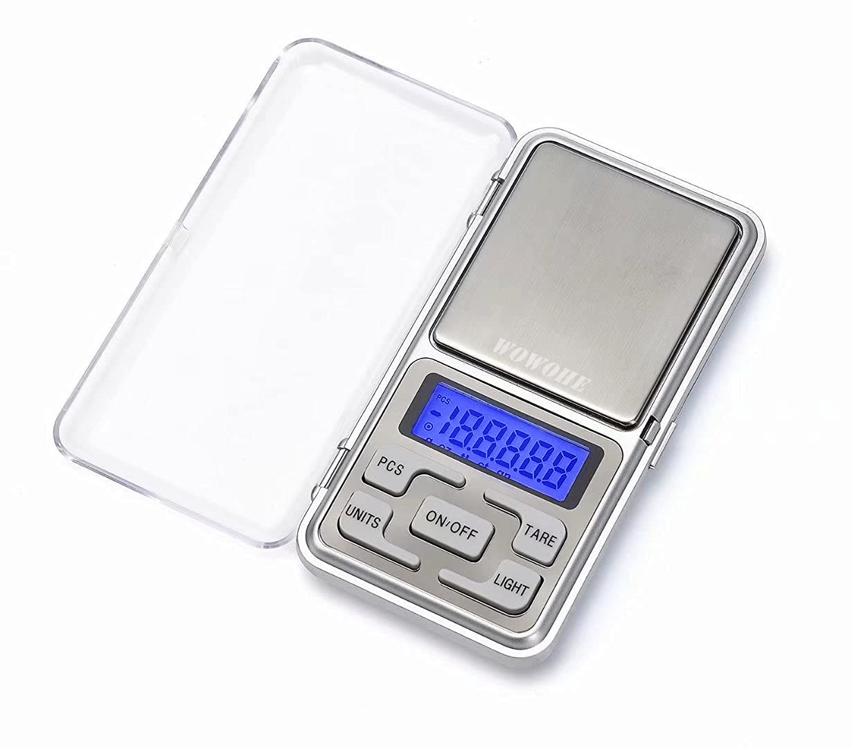 Food Travel Scale Portable Pocket Scale Gram Capacity 500g Degital Kitchen Small Miniature Scale Lab Measuring Scale High Precision