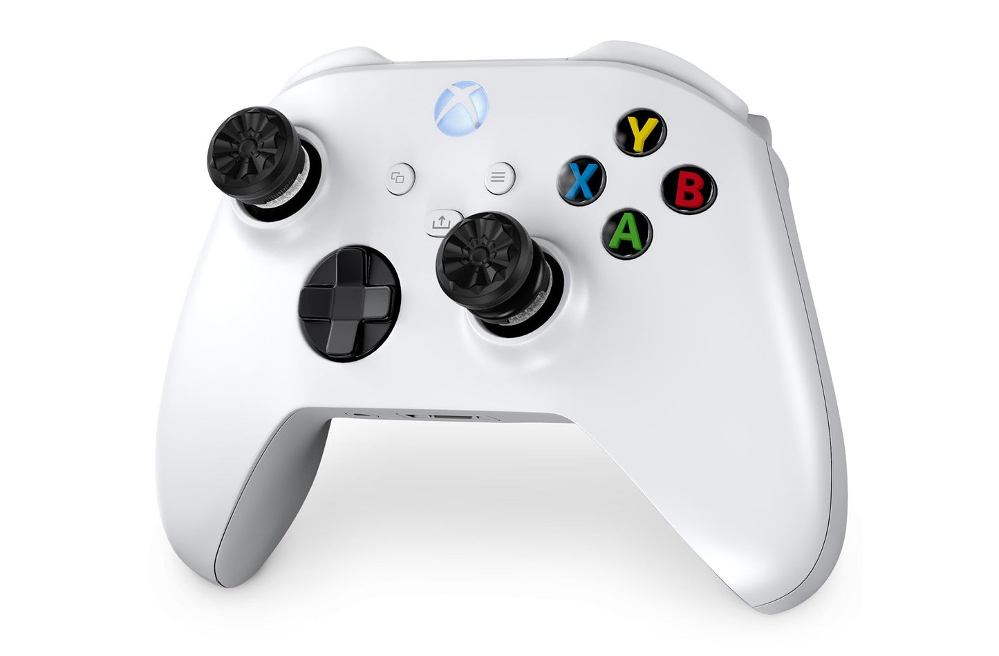 KontrolFreek Aim Boost Kit for Xbox One and Xbox Series X Controller | Includes Performance Thumbsticks and Precision Rings | Black Galaxy Edition