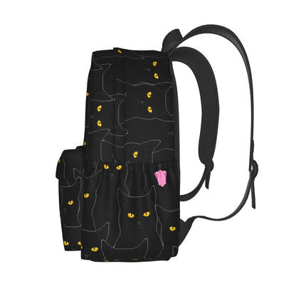 famliihw Black Cat Backpack Bookbag Laptop Backpacks Multipurpose Daypack for Boys Girls School Men Women Travel Hiking