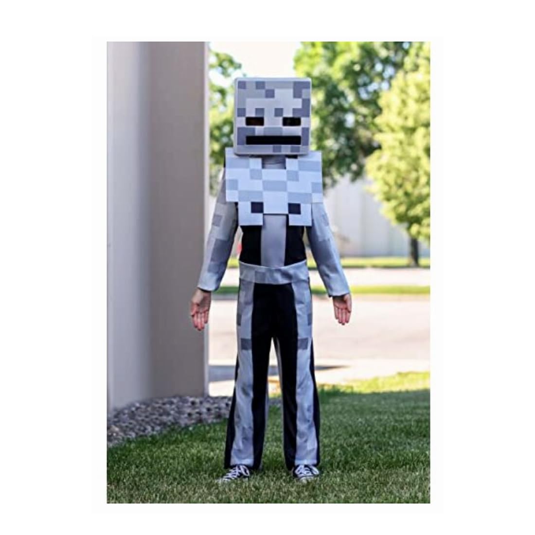 Disguise Minecrafts Skeleton Costume, Officially Licensed Minecraft Costume for Kids, (10-12)