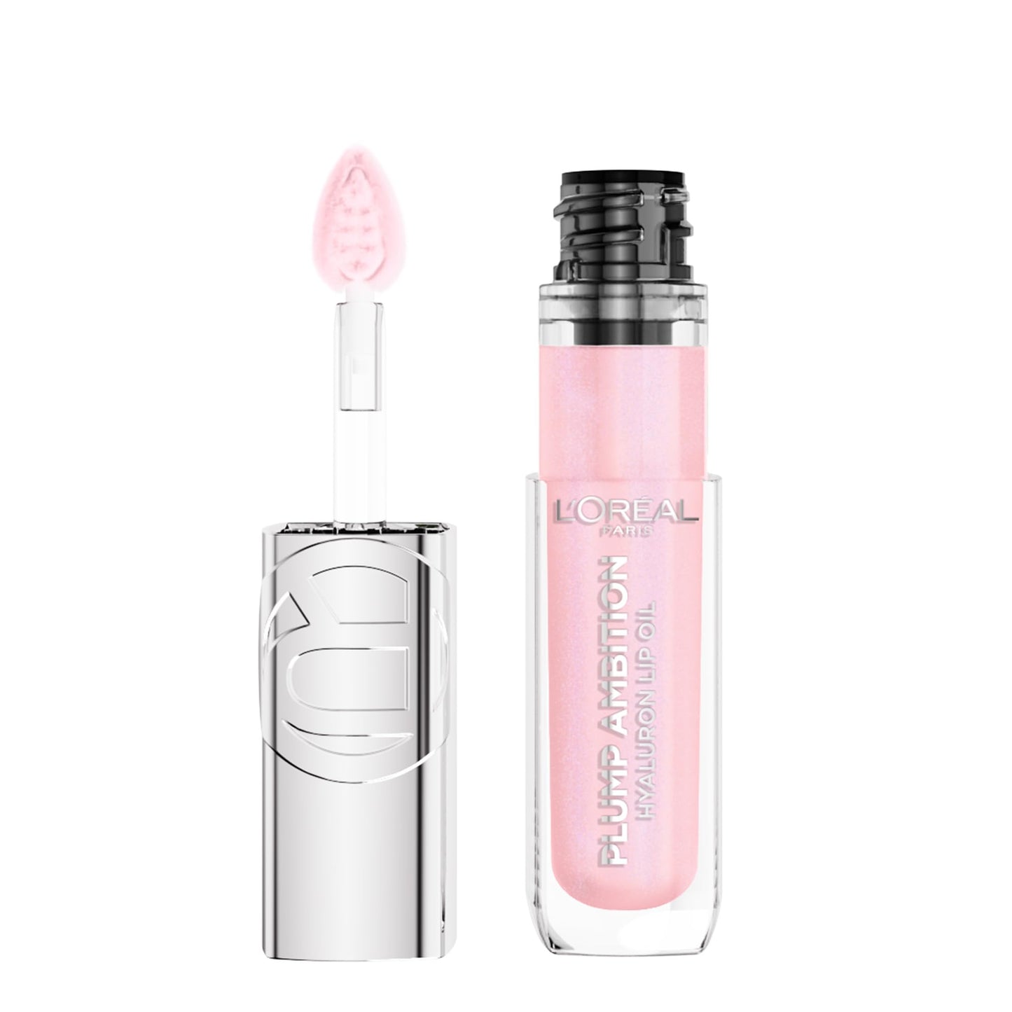 L'Oreal Paris Plump Ambition Hyaluron Lip Oil, 101 Cristal Clear