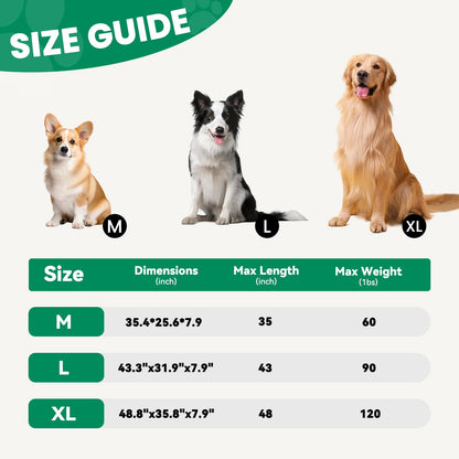 Elevated Dog Bed Raised Outdoor Dog Cot for Medium Dogs, Installation Requires No Tools, Frame with Washable Cooling Breathable Mesh Anti-Slip Feet, Indoor Pet Bed, Grey, 35.4 Inches