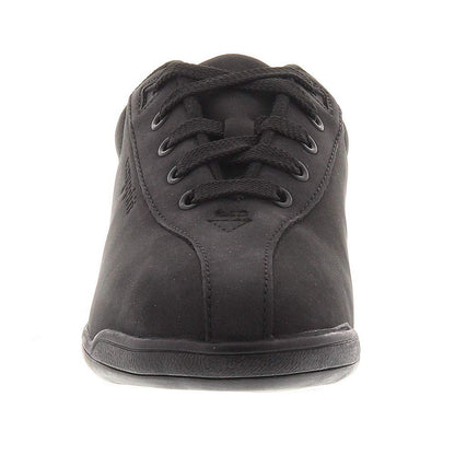 Easy Spirit womens Api walking shoes, Black Leather, 10.5 US