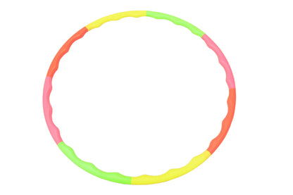 Exercise Hula Hoop: Wavy Hoop 1B - 1.0 lb Small, for Children use. Four neon Colors.
