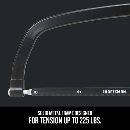 CRAFTSMAN Hand Saw, 12-Inch Hacksaw (CMHT20138)