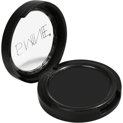 ISMINE Single Black Matte Eyeshadow Powder Palette High Pigment, Longwear, Intense Color Best Black Eyeshadow