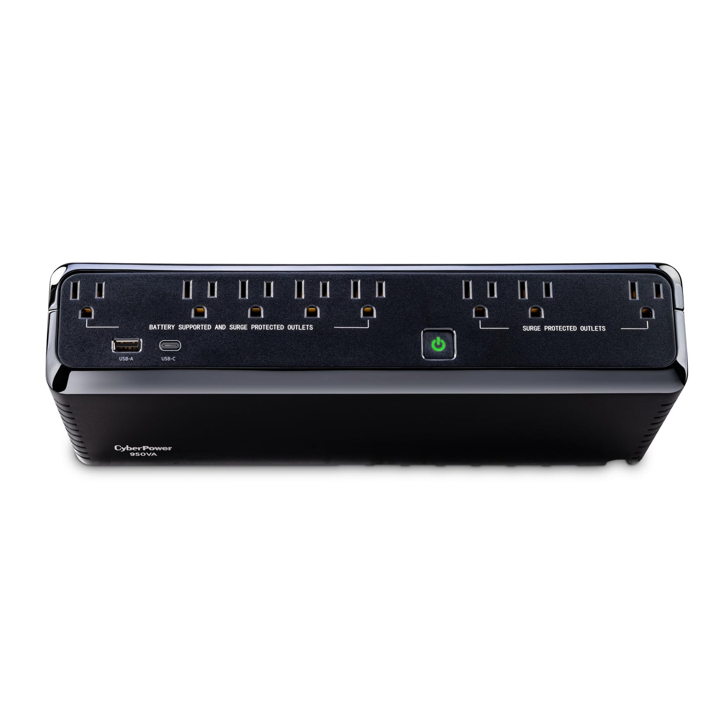 CyberPower SL950U Standby UPS Battery Backup and Surge Protector, 950VA/510W, 8 Outlets, USB Charge Ports, Slim Profile, UL Certified