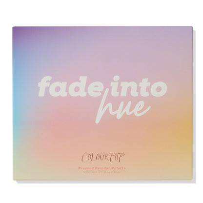 Colourpop Fade Into Hue Eyeshadow Palette - Multi-Color Eye Makeup Palette with Matte, Metallic & Glitter Finishes - High-Pigment Eye Makeup with a Long-Wearing Formula (0.8 oz)