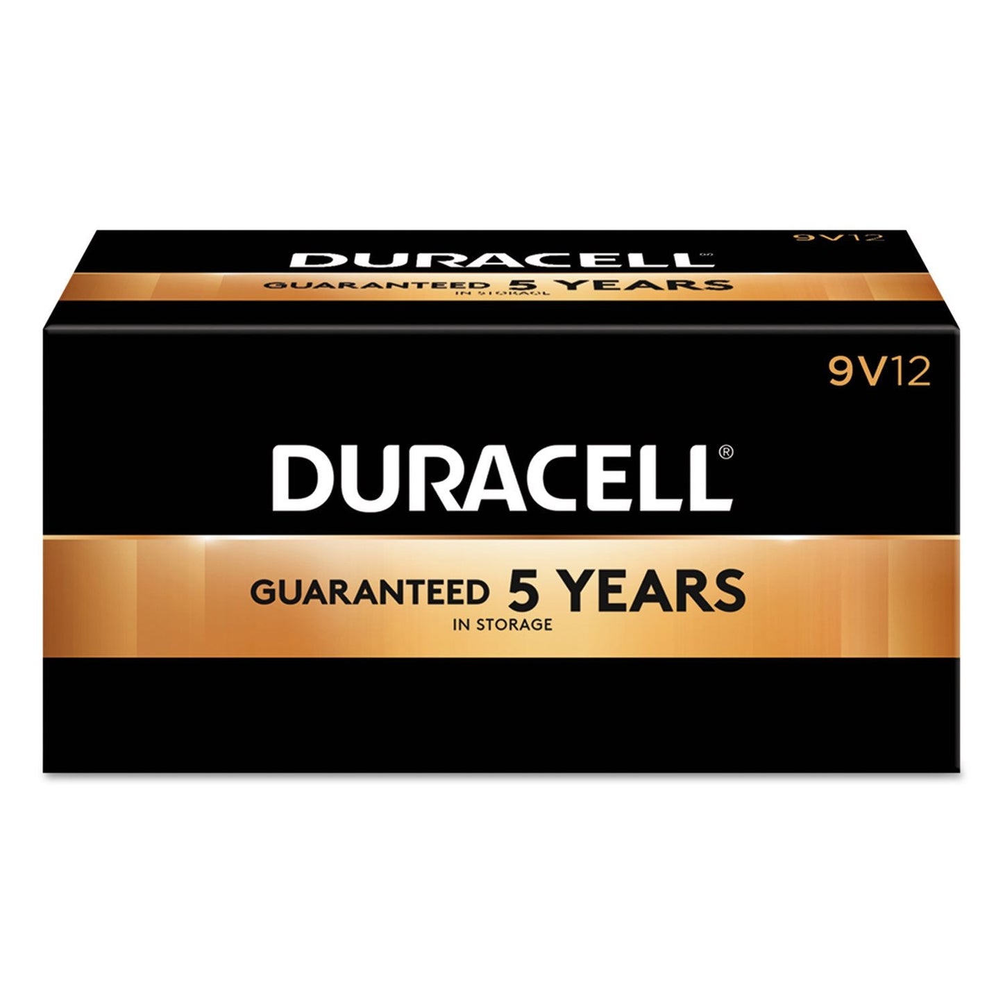 Duracell - CopperTop 9V Alkaline Batteries - long lasting, all-purpose 9 Volt battery for household and business - Pack of 12