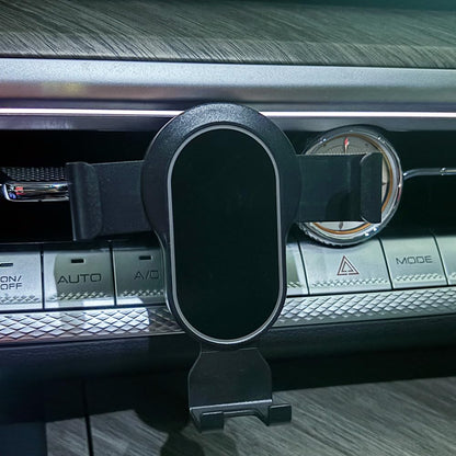 Compact Size Car Vent Phone Holder Clamp Mount, Mini Cell Phone Stand for Car, Hands-Free Universal Easy Clamp Mount Holder for Smartphones