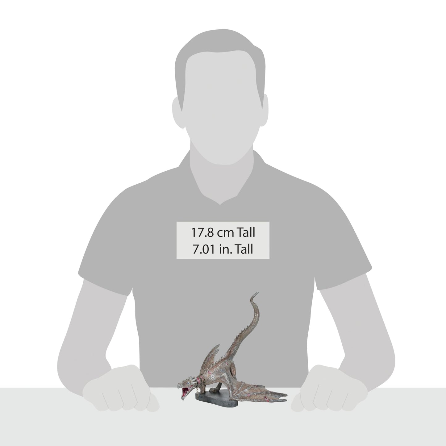 Department 56 Harry Potter Village Accessories Ukrainian Ironbelly Figurine, 7.01 Inch, Multicolor