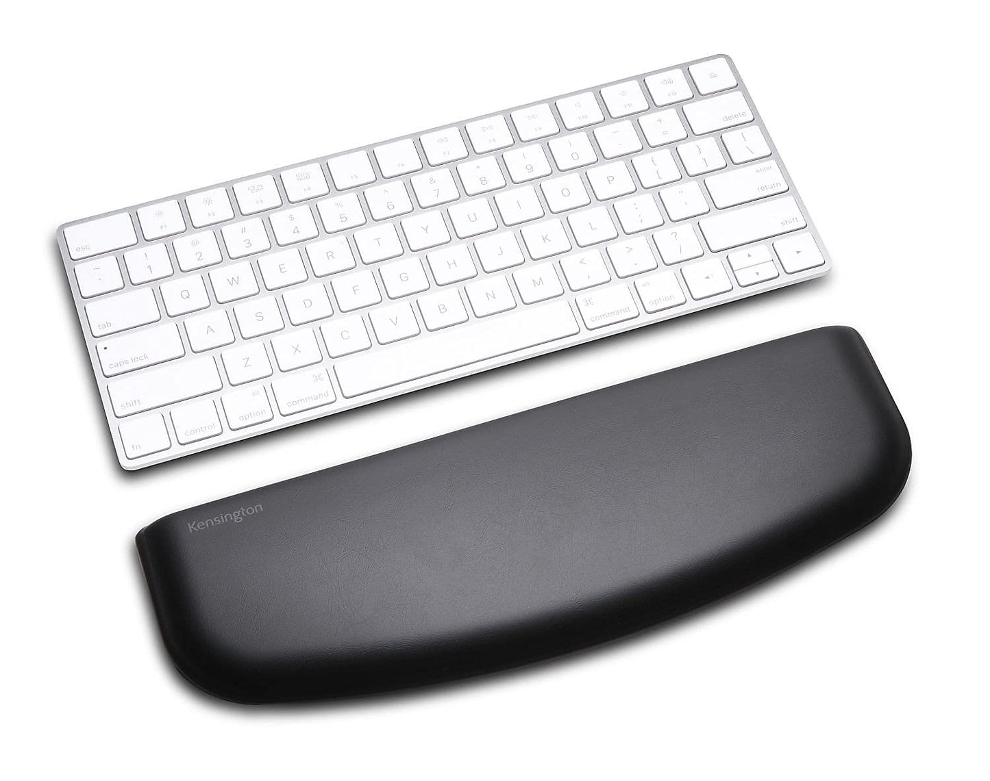 Kensington ErgoSoft Wrist Rest for Slim, Compact Keyboards, Black (K52801WW), 3.9 x 0.4 x 11.1 inches