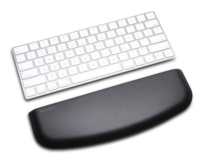 Kensington ErgoSoft Wrist Rest for Slim, Compact Keyboards, Black (K52801WW), 3.9 x 0.4 x 11.1 inches