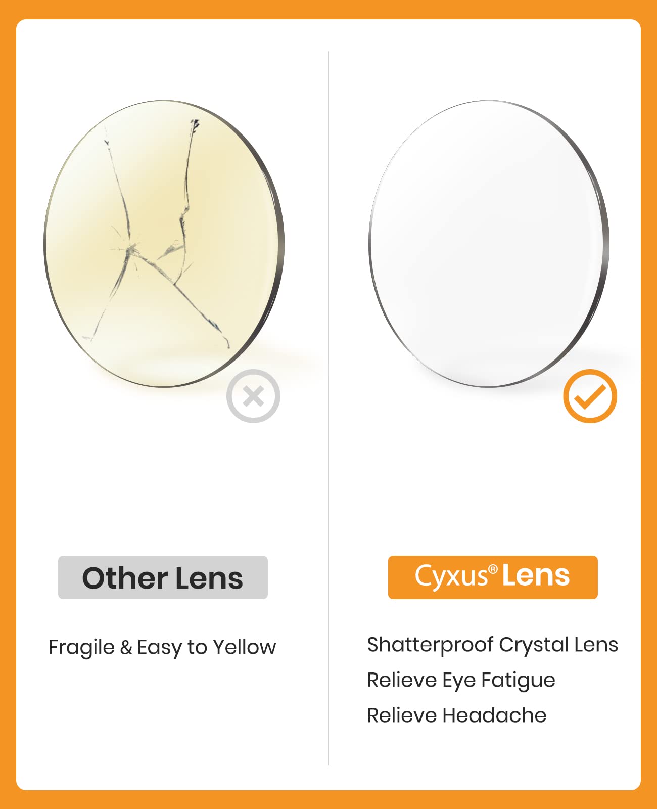 Cyxus Blue Light Glasses for Women Round Wire Frame Computer Glasses for Men UV Blocking Filter Clear Lens Metal Eyewear Ultralight Relieve Digital Screen Eye Strain, Headache