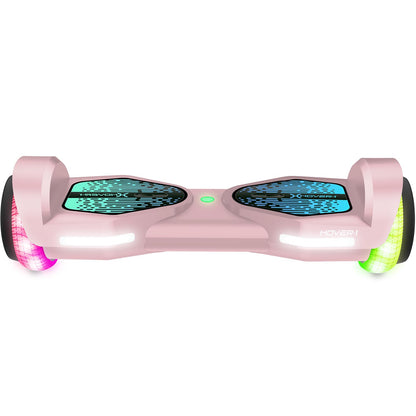 Hover-1 All-Star 2.0 Hoverboard 7MPH Top Speed, 7MI Range, Dual 200W Motor, 5HR Recharge, 220lbs Max Weight, LED Wheels & Headlights Self Balancing Scooters