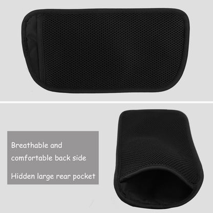 Travel Money Belt RFID Blocking Waist Wallet Waterproof Hidden Stash for Men Women, Under Clothes Passport Holder with 10 Credit Card Sleeves, Black