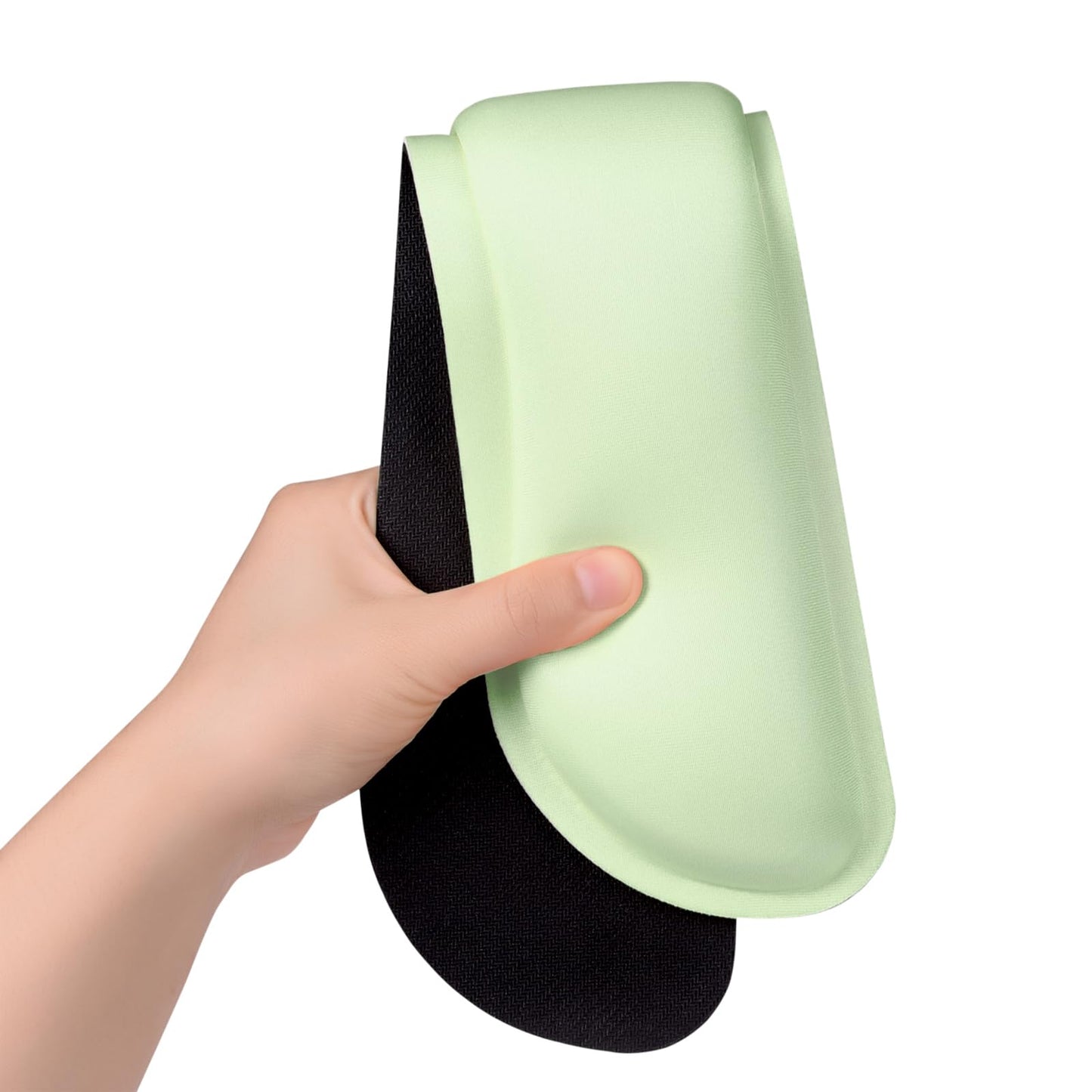 Dapesuom Enlarge Keyboard Wrist Rest, Memory Foam Keyboard Wrist Cushion for Computer Desk Mats Support, Typing Pain Relief Ergonomic Mouse Pad Rests with Non-Slip Base for Gaming, Laptop, Lake Green