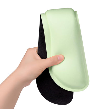 Dapesuom Enlarge Keyboard Wrist Rest, Memory Foam Keyboard Wrist Cushion for Computer Desk Mats Support, Typing Pain Relief Ergonomic Mouse Pad Rests with Non-Slip Base for Gaming, Laptop, Lake Green