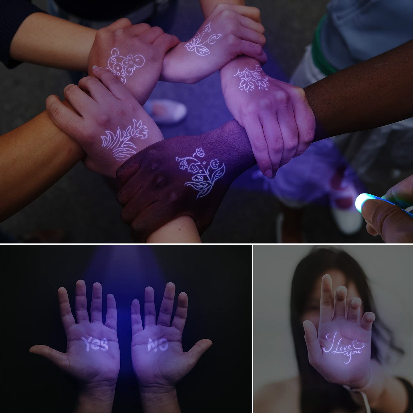 EODVICS Invisible Ink Pens, 28 Pack Spy Pen Invisible Disappearing Ink Pen with UV Light, Upgrade Exquisite Packaging Magic Pen for Secret Message, Birthday Party, and Kids Halloween Goodies Bags Toy