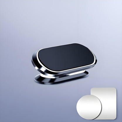 Magnetic Phone Holder for Car Dash - 2 Plate Mount for iPhone Samsung, Black