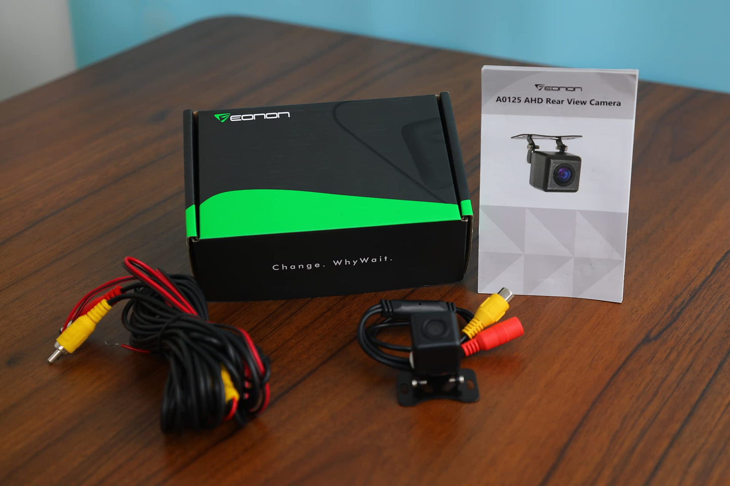 Eonon A0125 Backup Camera Wide Angle 140° Waterproof Rearview Video Cameras, Compatible with Eonon Android Car Stereos GMA12S,UA12S-PLUS,E46A12S,VWA12S,E90A12S,Q80SE