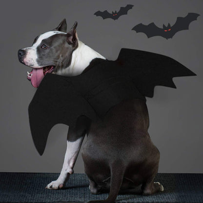 Rypet Dog Bat Costume - Halloween Pet Costume Bat Wings Cosplay Dog Costume Cat Costumes for Party L