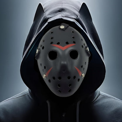 JOYFISCO Halloween Mask Horror Hockey Mask Halloween Masquerade Party Cosplay Prop Costume Mask