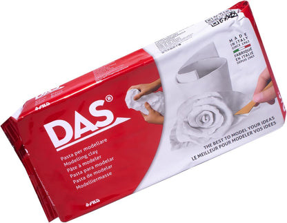 DAS Modelling Clay, White, 1 Kg