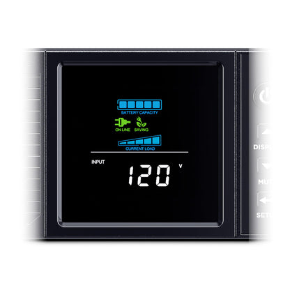 CyberPower CP2000PFCRM2U PFC Sinewave UPS Battery Backup and Surge Protector, 2000VA/1200W, 8 Outlets, AVR, Short Depth 2U Rackmount; UL Certified