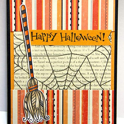 Halloween Witches Shoes Metal Cutting Dies Stamps Set for Card Making Scrapbooking Paper Cards Making Crafts Metal Die-cuts Template Embossing Handmade Crafts Clear Rubber Stamps Photo Album Decor