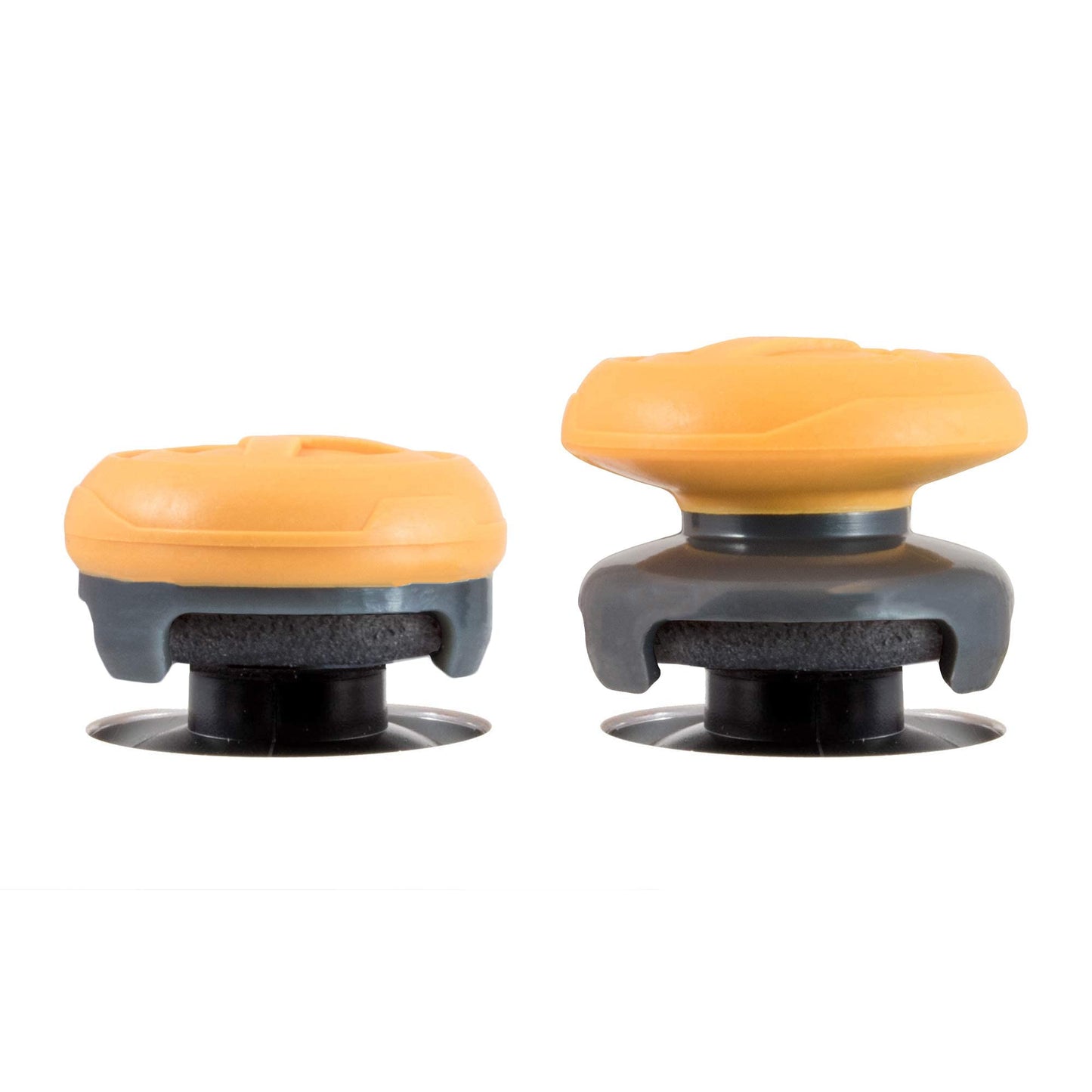 KontrolFreek Overwatch for PlayStation 4 (PS4) and PlayStation 5 (PS5) | Performance Thumbsticks | 1 High-Rise Convex, 1 Mid-Rise Convex | Orange