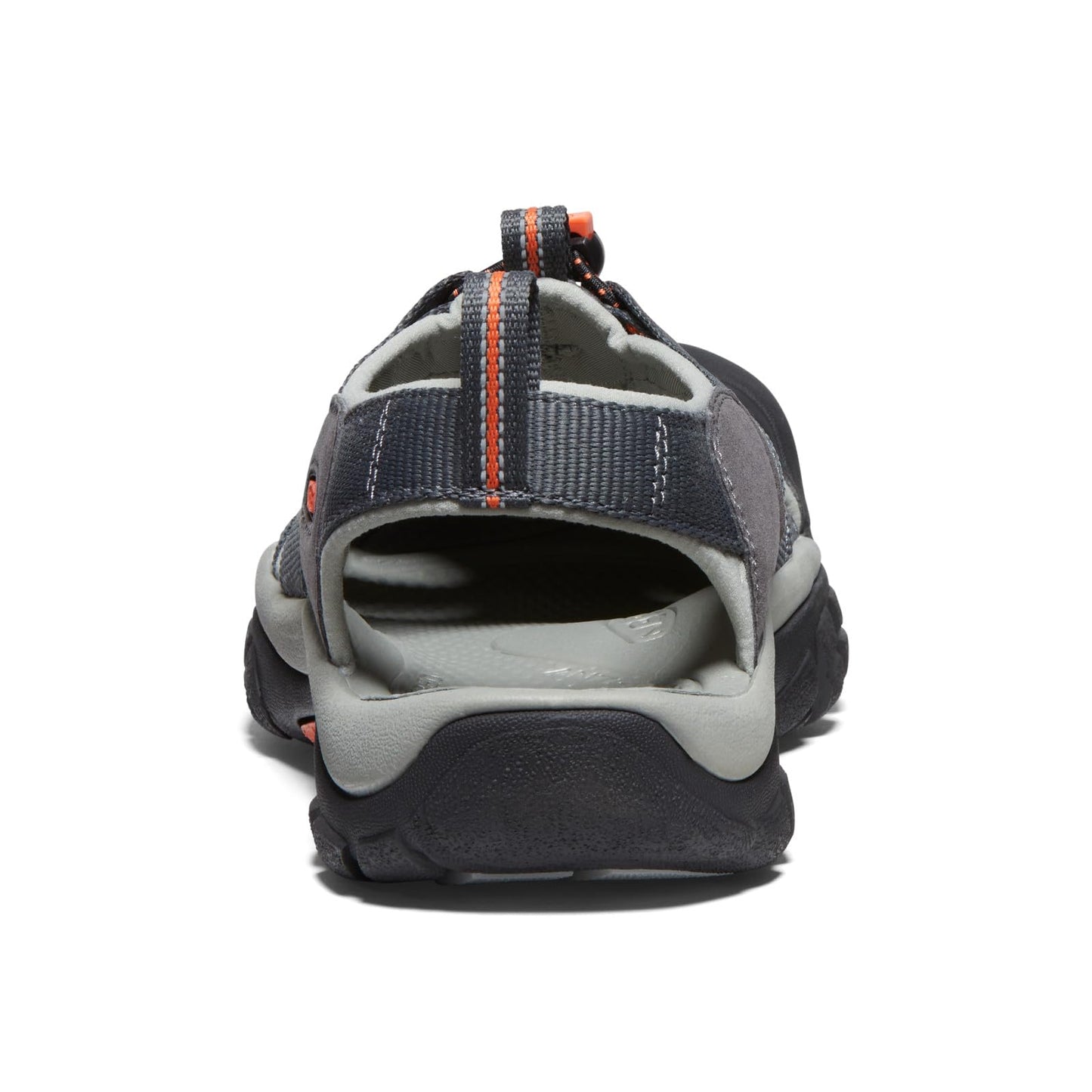 KEEN Men's Newport H2 Closed Toe Water Sandals, Magnet/Nasturtium, 10.5