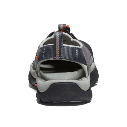 KEEN Men's Newport H2 Closed Toe Water Sandals, Magnet/Nasturtium, 10.5