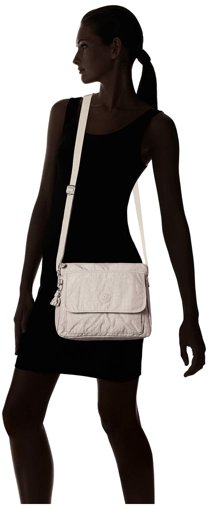 Kipling Women's Rose Gold Metallic Crossbody Handbag, 8.75 Inches