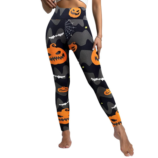 High Waisted Leggings for Women - No See Through Tummy Control Cycling Workout Yoga Pants with Pockets Reg & Plus