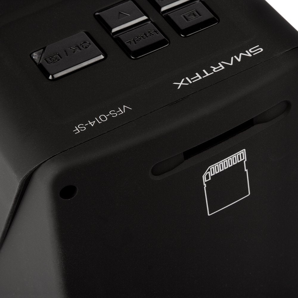 Veho Smartfix Portable Stand Alone 14 Megapixel Negative Film & Slide Scanner with 2.4” Digital Screen and 135 Slider Tray for 135/110/126 Negatives Compatible with Mac/PC – Black (VFS-014-SF)