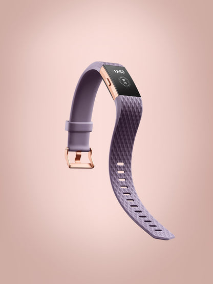 Fitbit Charge 2 Heart Rate + Fitness Wristband, Special Edition, Lavender Rose Gold, Small (US Version)