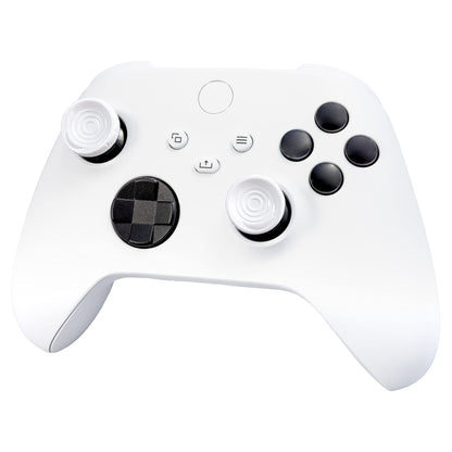 KontrolFreek CQC Rush for Xbox One and Xbox Series X Controller | Performance Thumbsticks | 2 Mid-Rise Concave | White