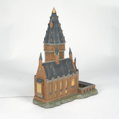 Department56 Harry Potter Village Hogwarts Hall and Tower Lit Building, 13.07", Multicolor