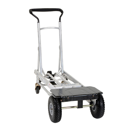 COSCO 4-in-1 Folding Series Hand Truck with Flat-Free Wheels