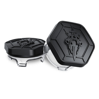 KontrolFreek Call of Duty: Modern Warfare III Performance Thumbsticks for PlayStation 4 (PS4) and PlayStation 5 (PS5) | 1 High-Rise, 1 Mid-Rise | Black/Clear